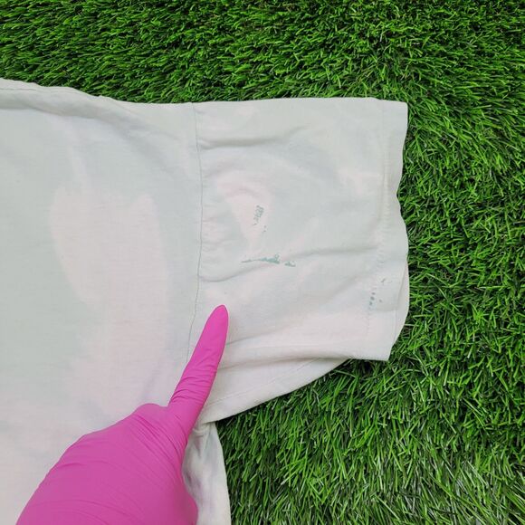 Vintage Walla-Walla Crop-Top Shirt Womens 2XL 25x20 Bleached - Picture 5 of 16